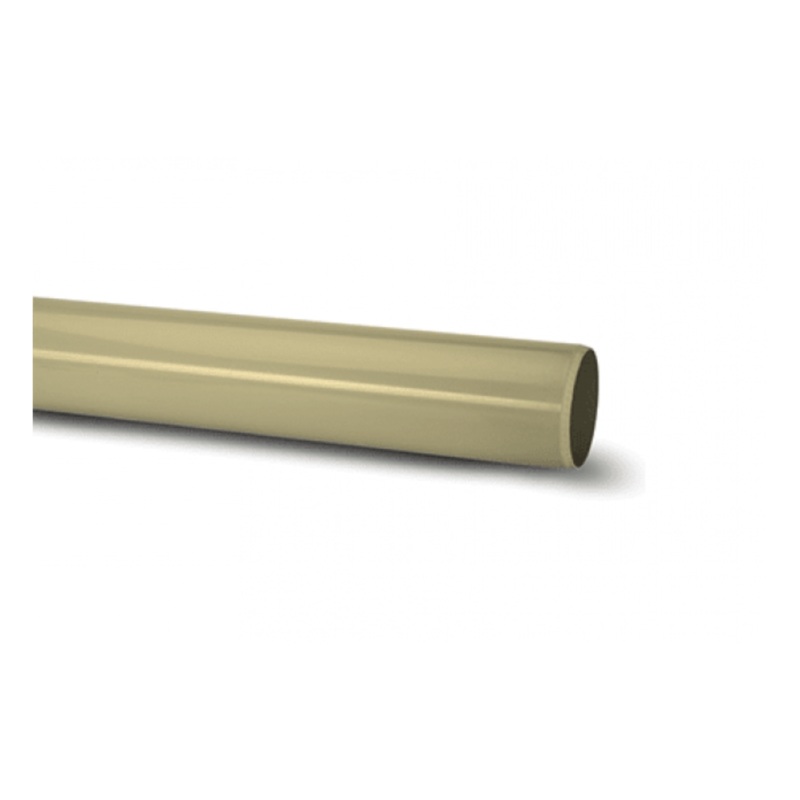 50mm x 3m MuPVC Waste Pipe – Polypipe System 2000 (Grey) – MU303SG