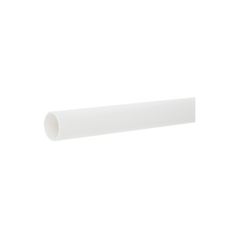 50mm x 3m MuPVC Waste Pipe – Polypipe System 2000 (White) – MU303W
