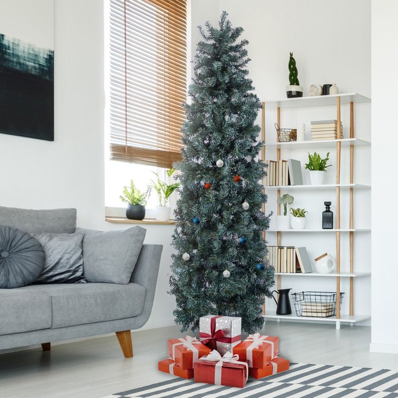 7ft Slim Pencil Christmas Tree Artificial – 760 Tips