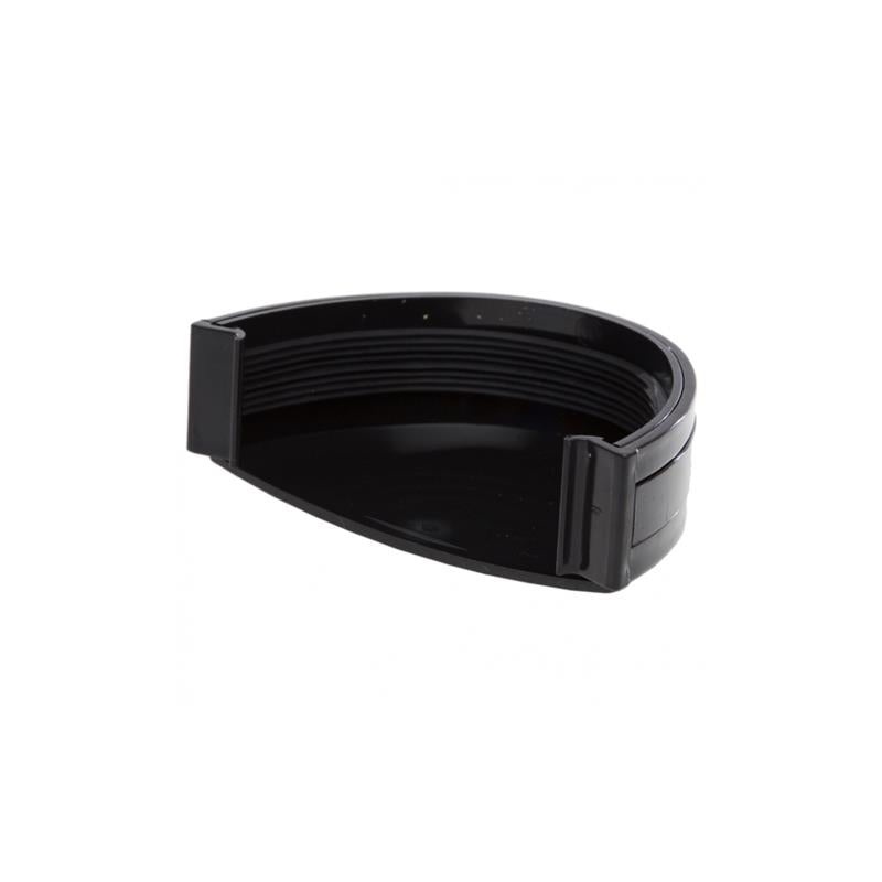 117mm Deep Flow External Stop End – Polypipe (Black) – RD507B