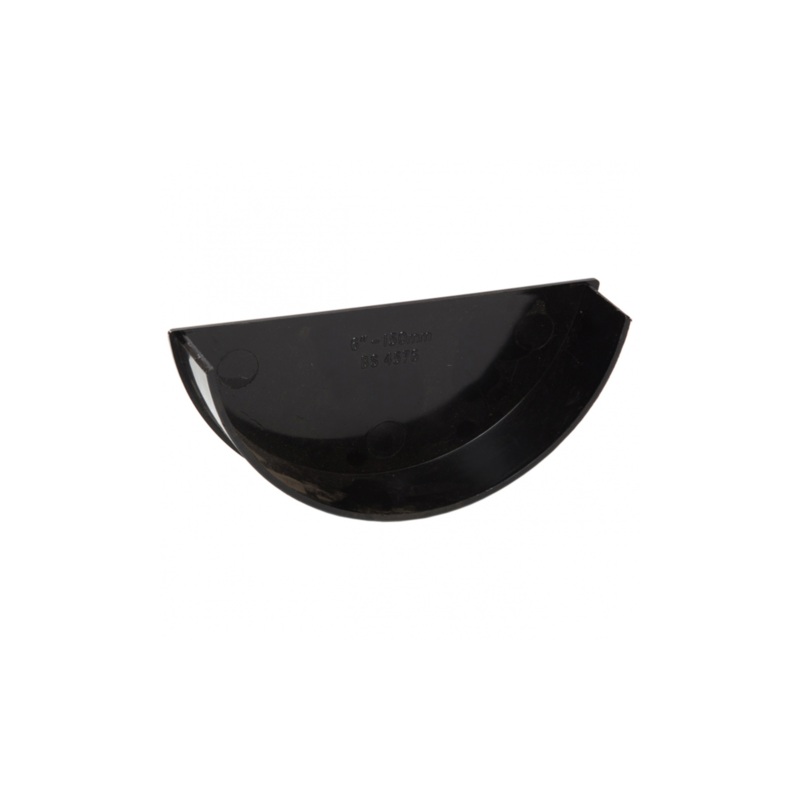 150mm Internal Gutter Stop End – Polypipe (Black) – RL608B