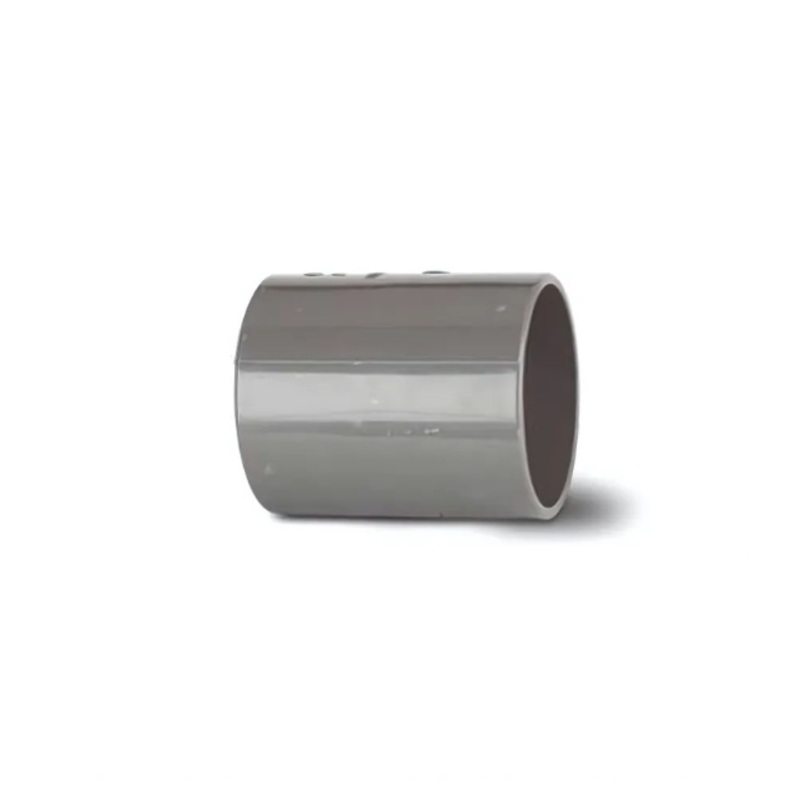 50mm Straight Coupler – Polypipe Waste System (Grey)  WS58G