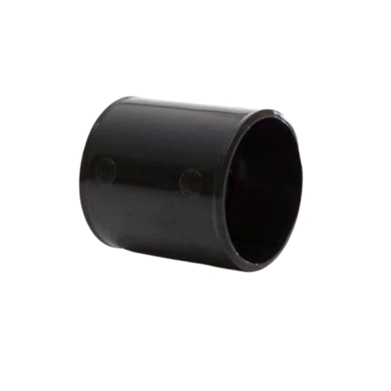 50mm Straight Coupling – Polypipe Waste System (Black)  MU310B