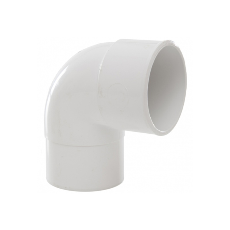 50mm x 92.5 Swivel Bend – Polypipe Waste System (White)  WS60W