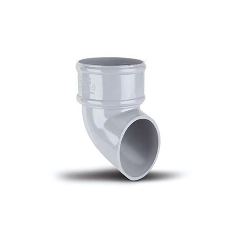 68mm Downpipe Shoe – Polypipe (Grey) – RR128G
