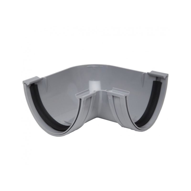 Polyflow 117mm x 90 Deep Capacity Gutter – Polypipe (Grey) – RD503G