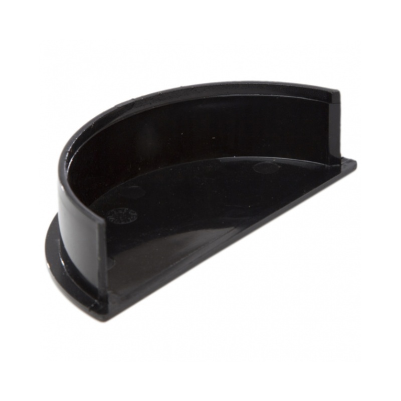 112mm Internal Stop End – Polypipe Waste System (Black)  RR108B