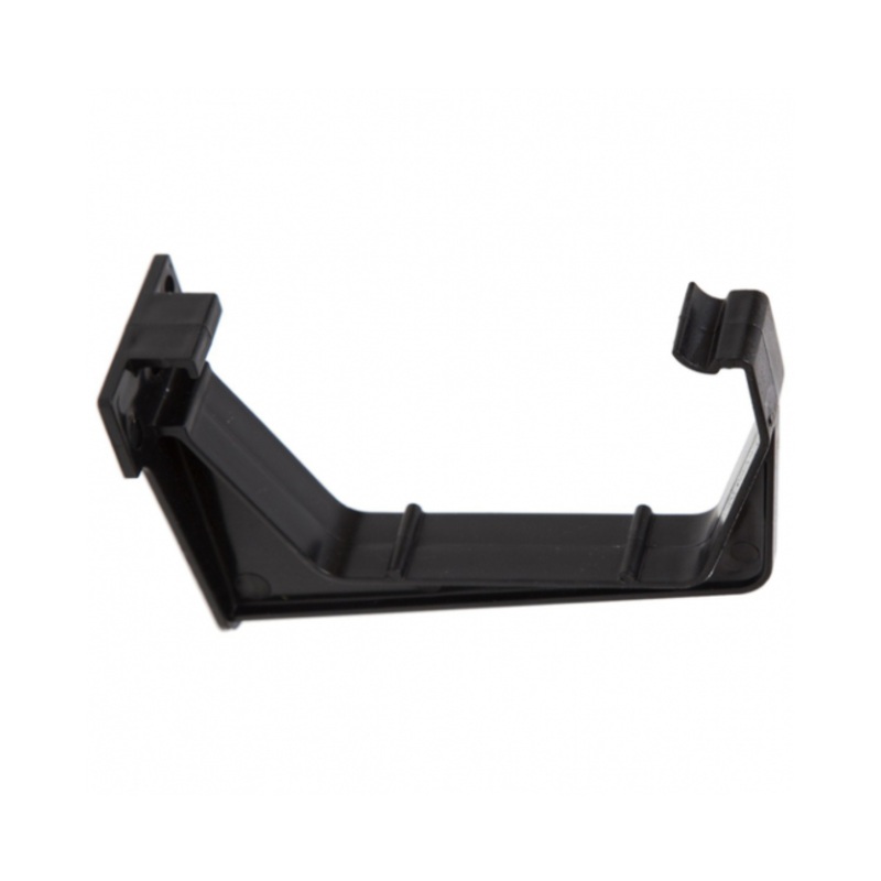 112mm Square Fascia Bracket – Polypipe Waste System (Black)  RS209B