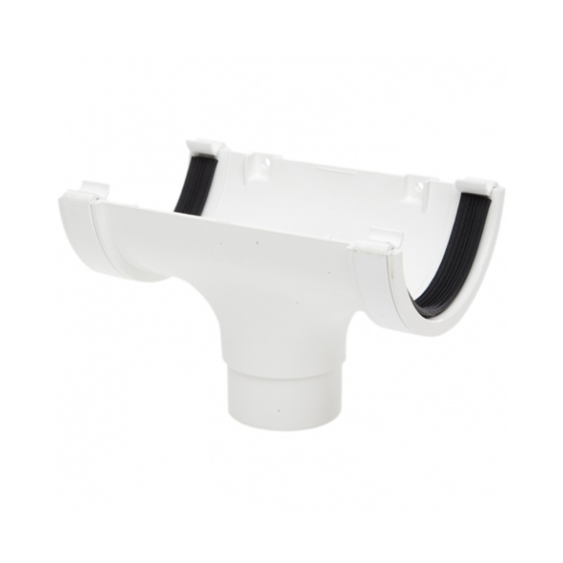 112mm Waste System Running Outlet – Polypipe (White)  RR105W