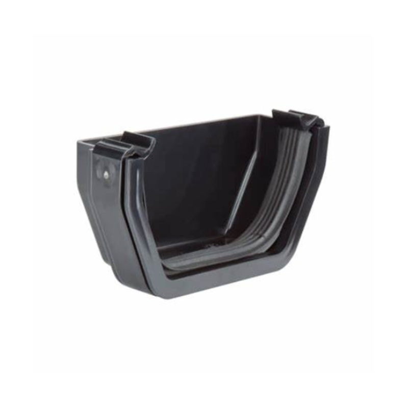 112mm Waste System Square Stop End – Polypipe (Black)  RD507A