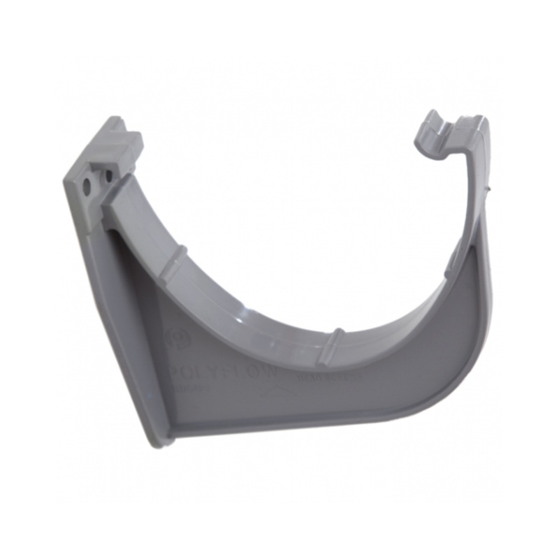 117mm Deepflow Fascia Bracket – Polypipe Waste System (Grey)  RD509G