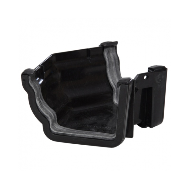 117mm x 75mm 135 External Sovereign Angle – Polypipe (Black)  RH704B