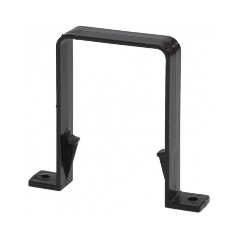 65mm Square Downpipe Bracket – Polypipe (Black)  RS226B