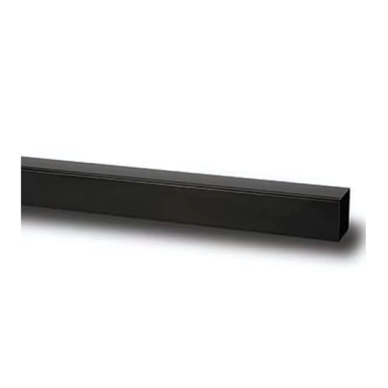 65mm x 4M Square Downpipe – Polypipe (Black)  RS223B