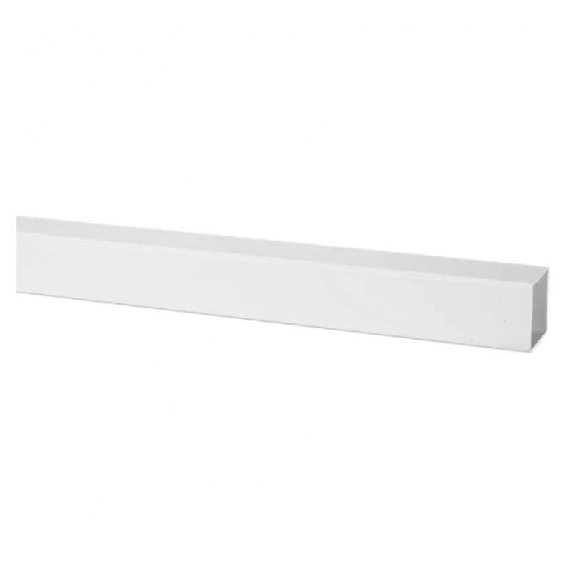 65mm x 5.5M  Square Downpipe (White)  RS224W