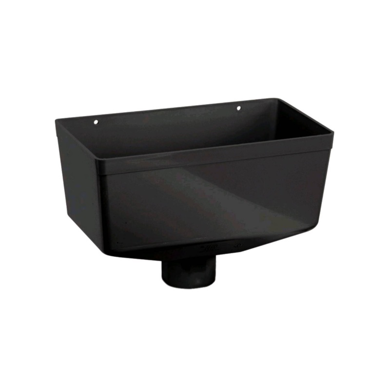 68mm  Rainwater Hopper Head – Polypipe (Anthracite)  RR140A