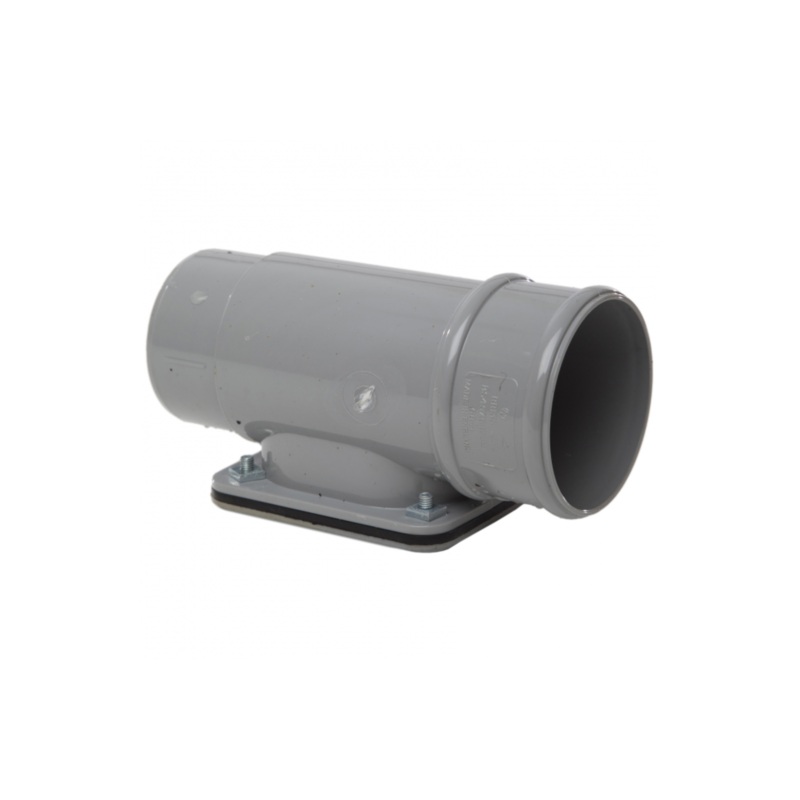 68mm Round Down Pipe Access Pipe – Polypipe (Grey) – RR135G