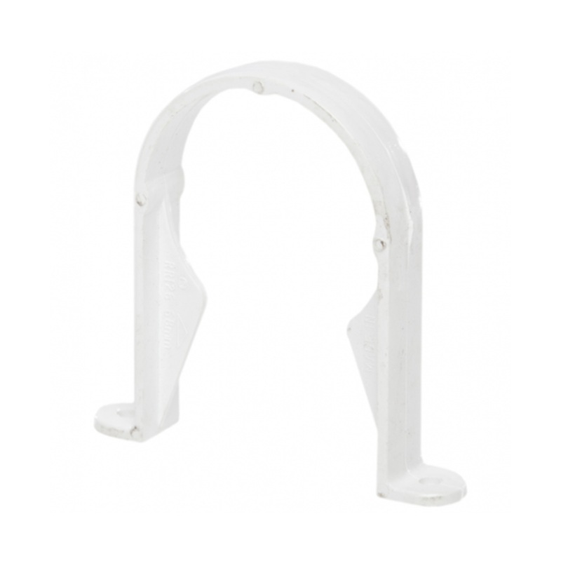 68mm Round Downpipe Bracket – Polypipe (White)  RR126W