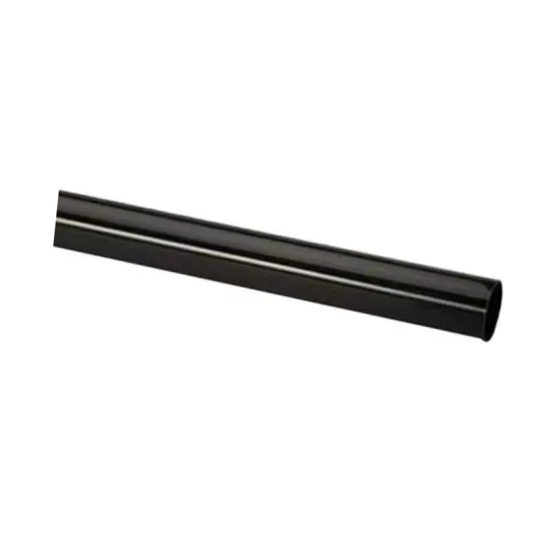 68mm x 5.5m Round Down Pipe – Polypipe (Black) – RR124B