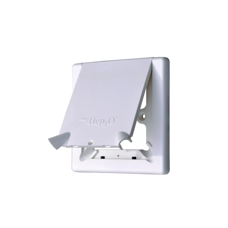 Hep2O Radiator Outlet Cover Flap – Wavin (White) – HX113 WH