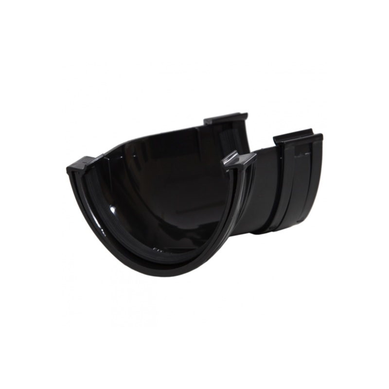 Polyflow 117mm x 135 Angle Deep Capacity Gutter – Polypipe (Black) – RD504B
