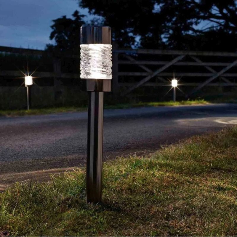 Solar Garden Stake Light White LED – 57cm by Smart Solar