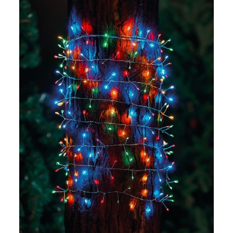 Solar Garden String Lights Decoration 240 Multicolour LED – 7.7m by Bright Garden