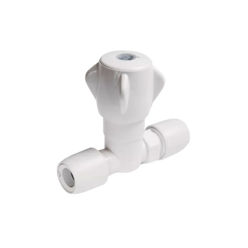 15mm Hep2O Cold Water Stopcock – Wavin (White) – HX36/15W