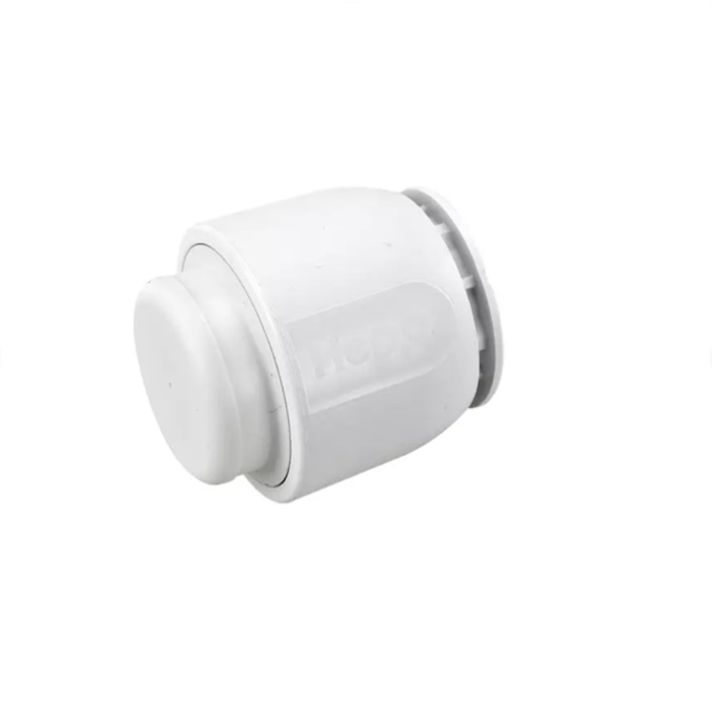 22mm Hep2O Demountable Stop End – Wavin (White) – HD62/22W