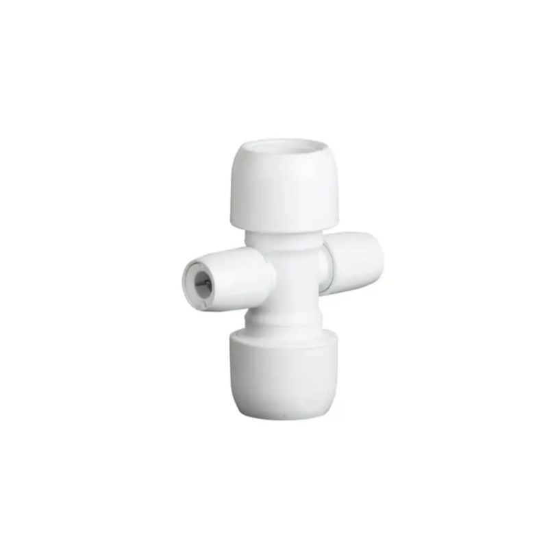22mm X 10mm Hep2O 2 Port Manifold Socket – Wavin (White) – HX92B/22W