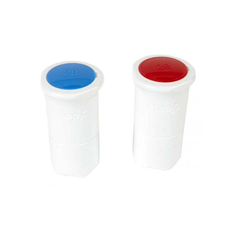 28mm Hep2O Blanking Plug – Wavin (White) – HX44/28W