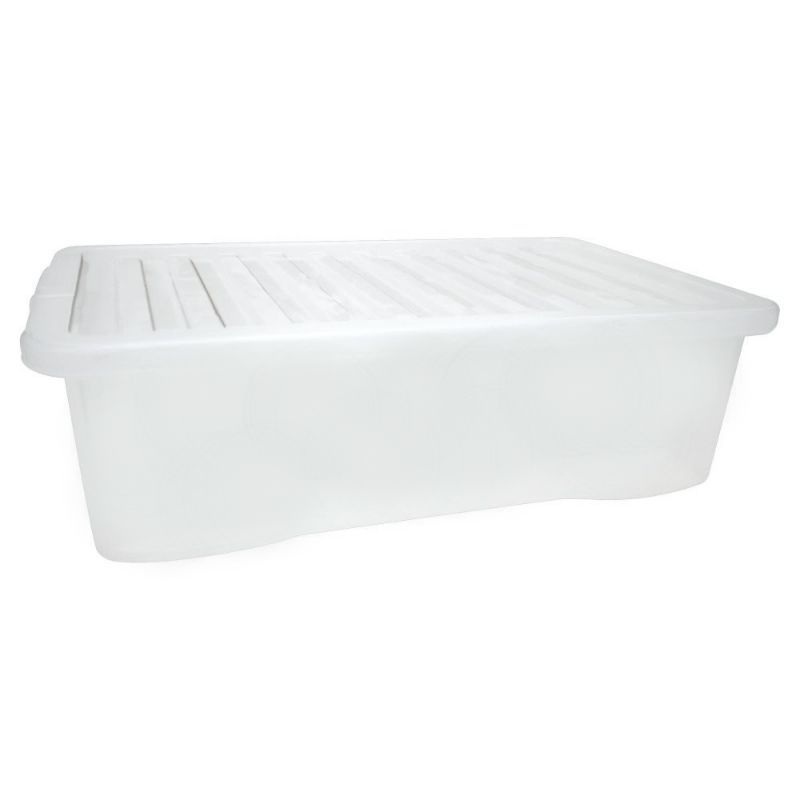 Plastic Storage Box 32 Litres – Clear by Premier