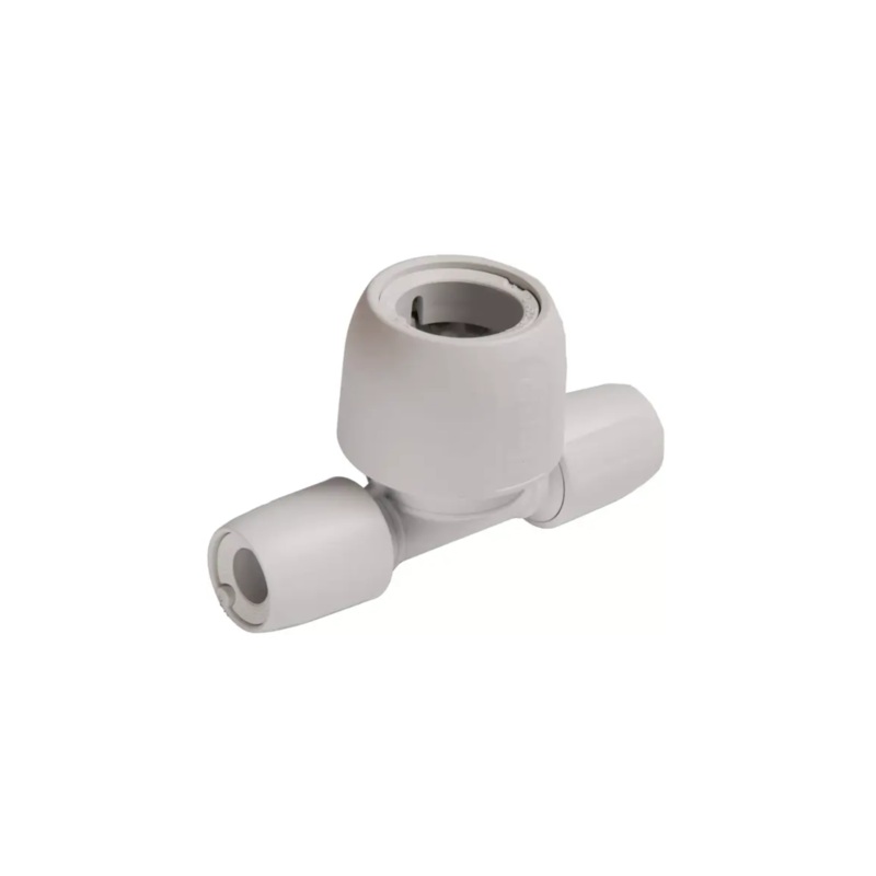 10x10x22mm Hep2O End Reducing Tee – Wavin (White) – HD18A/22W