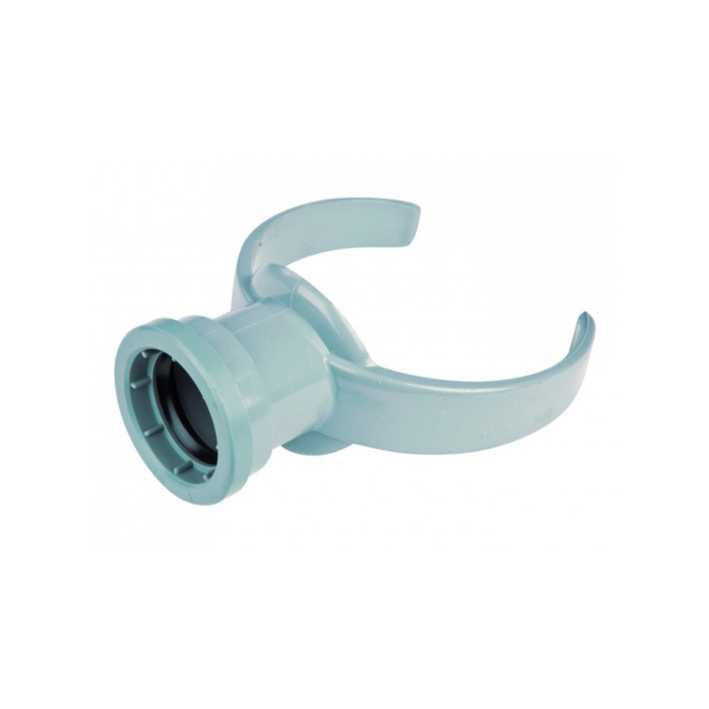 110 x 32mm Wavin Osma Soil Clip Boss (Grey) – 4S322G
