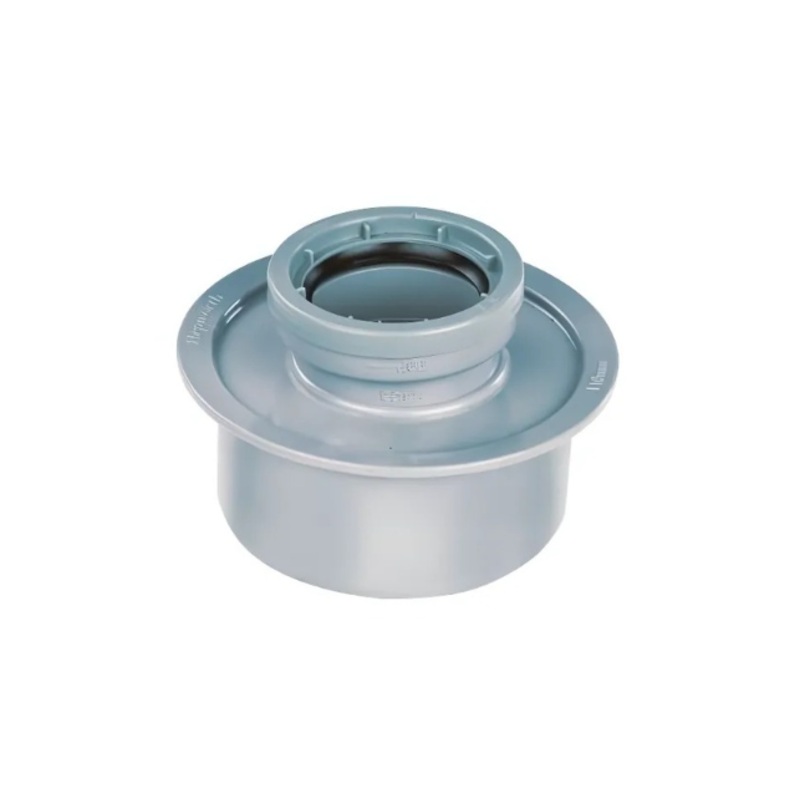 110mm x 40mm OsmaSoil Waste Reducer – Wavin (Grey) – 4S097G