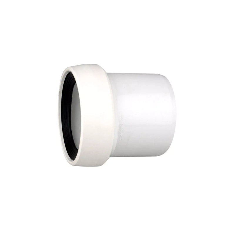 2.5 110mm Osma Plain End WC Connector – Wavin (White)  4S791W