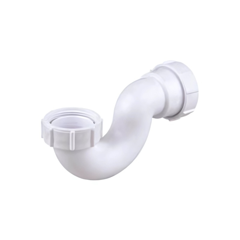 32mm Osma Waste Bath Trap Shallow – Wavin (White) – 4V806W