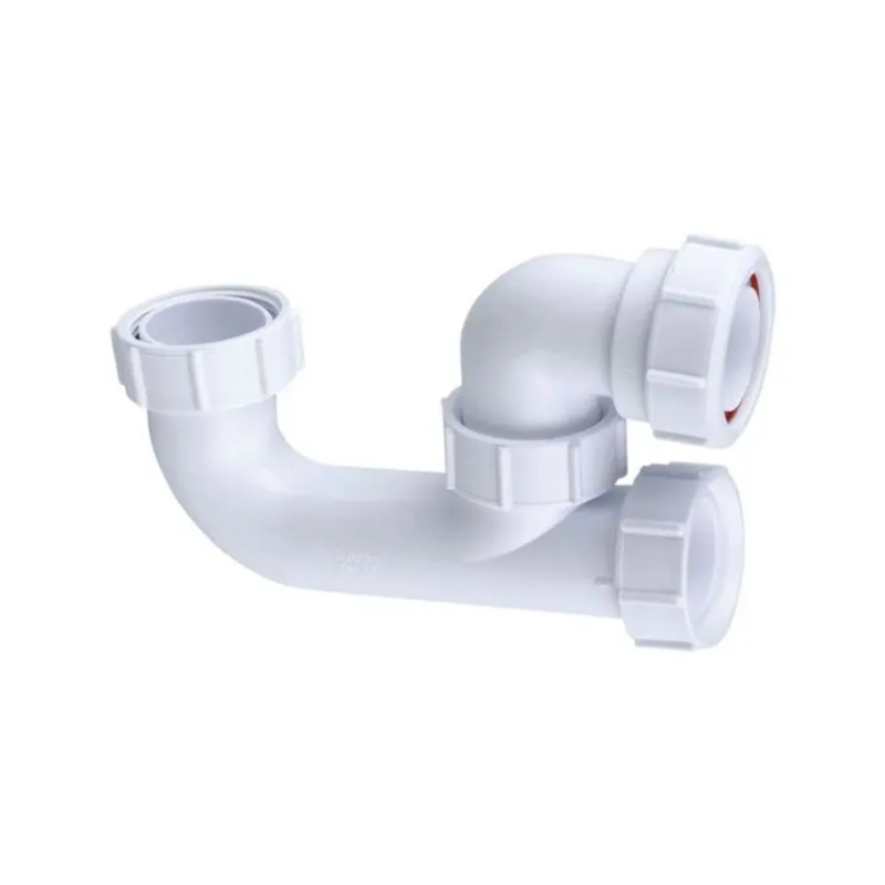 38mm x 1.5 Osma Waste Bath Trap – Wavin (White) – 5V802W