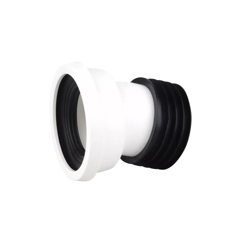 4 Osma Easy-Fit Offset Pan Connector – Wavin (White) – WC144W