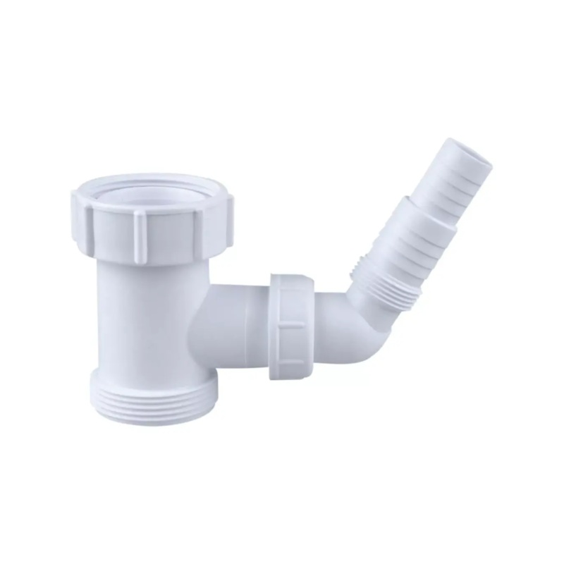40mm Osma Washing Machine Tee Piece – Wavin (White) – 5V871W