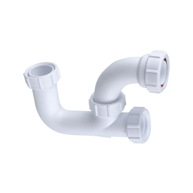 40mm x 76mm Osma V-Joint Bathroom Trap Seal – Wavin (White) – 5V846W