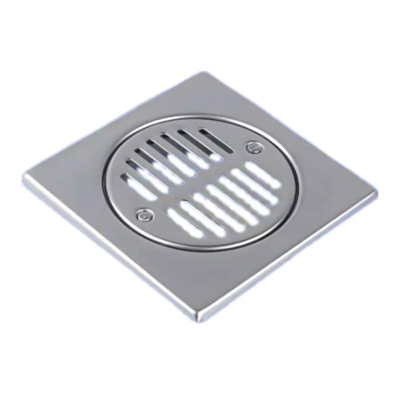 Osma Shower Gully StainlessSteel Adaptor – Wavin (Grey) – 2V501G