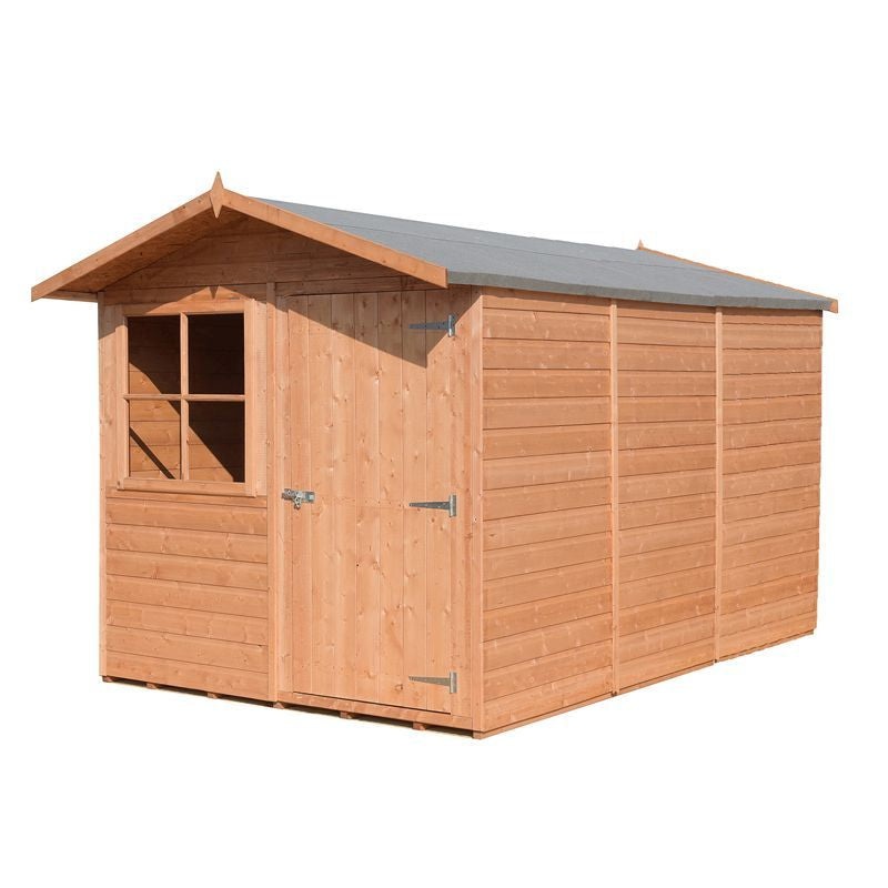 Shire Barraca 7′ x 10′ 11 Apex Shed – Premium Dip Treated Shiplap