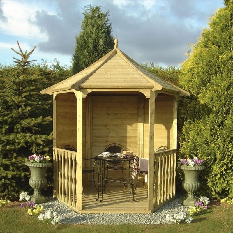 Shire Garden Arbour 6′ x 7′