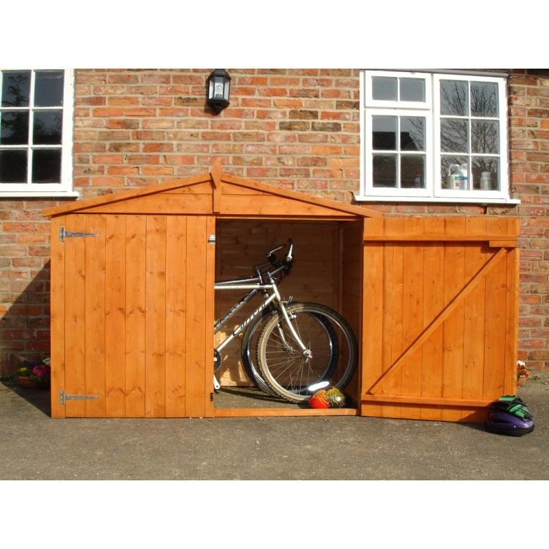 Shire Wentworth 6′ x 2′ 11 Apex Bike Store – Premium Dip Treated Shiplap