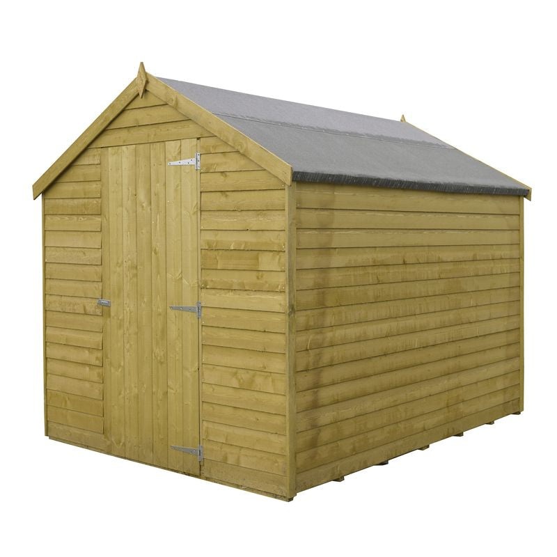 Shire Wiltshire 5′ 9 x 6′ 11 Apex Shed – Premium Pressure Treated Overlap