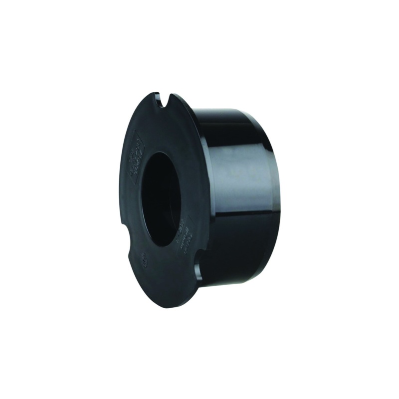 110mm Osma Soil Plain Ended Socket Plug – Wavin (Black) – 4S296B