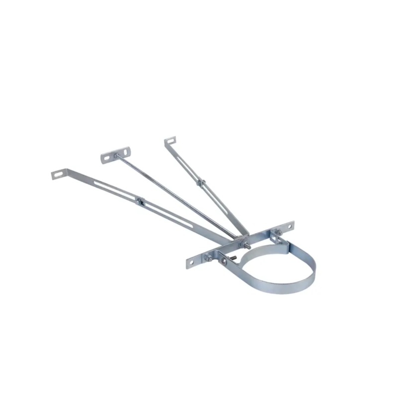 110mm OsmaSoil Adjustable Socket Bracket & Brace Assembly – Wavin (Grey) – 4S085G