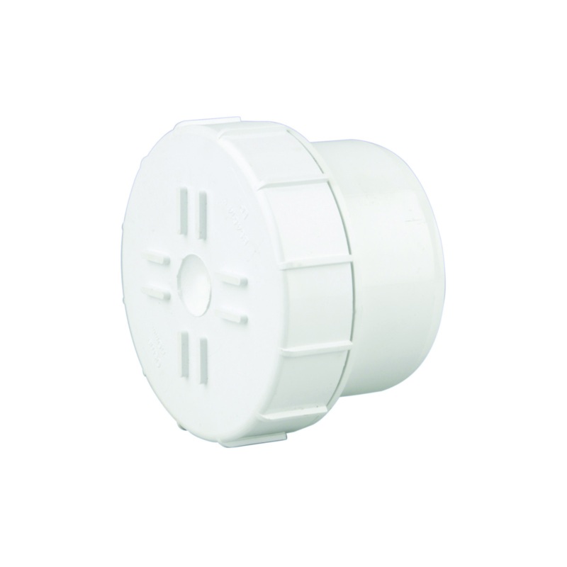 110mm  OsmaSoil Plain-Ended Access Plug – Wavin (White) – 4S292W