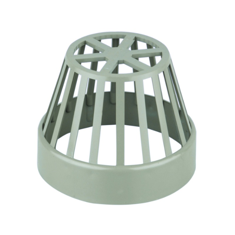 110mm OsmaSoil Ring-Seal System Balloon Grating – Wavin (Grey)  4S302E